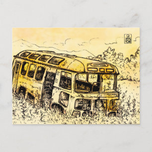 Rusted Buss v.2 Vykort