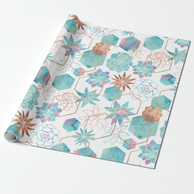 Rusted Copper Desert Presentpapper (Utrullad)