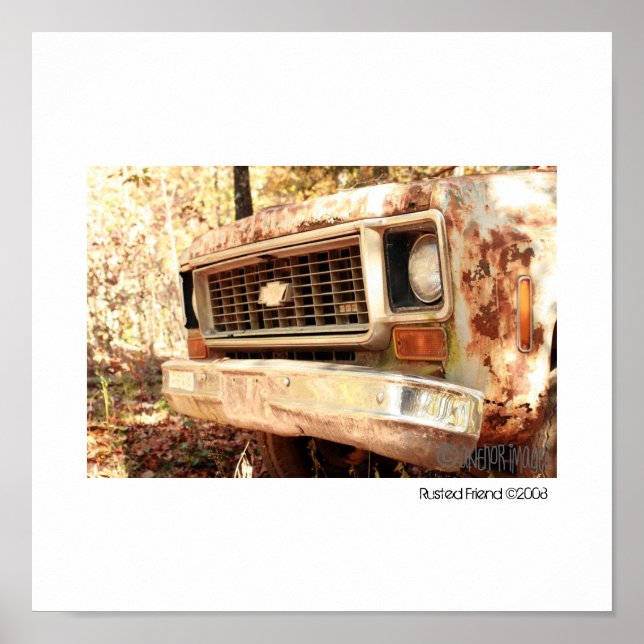 Rusted Friend Poster (Framsidan)