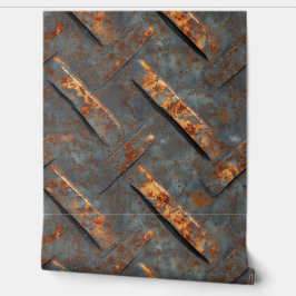 Rusted Grått Metall