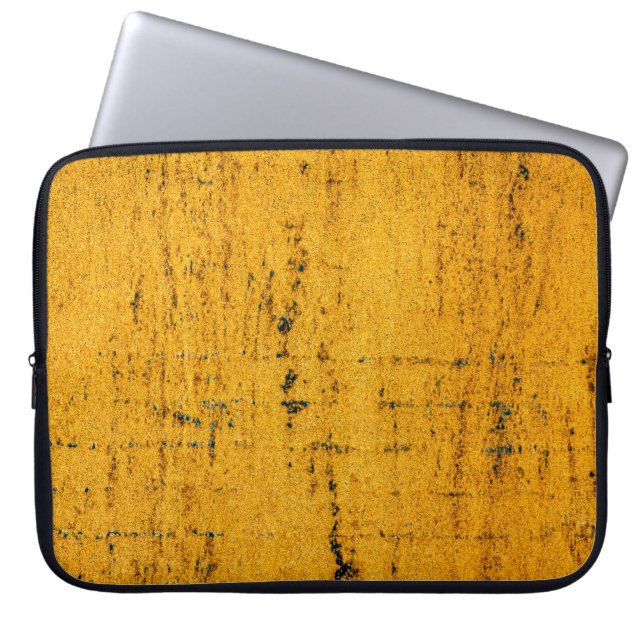 Rusted Järn, Metall Struktur Background. Laptop Fodral (Framsidan)