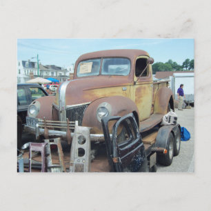 Rusted Lastbil Vykort
