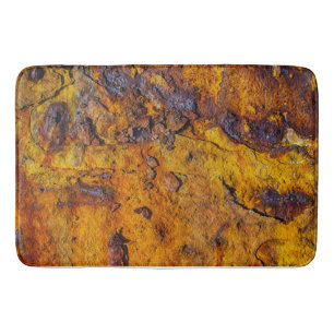 Rusted metall yta badrumsmatta