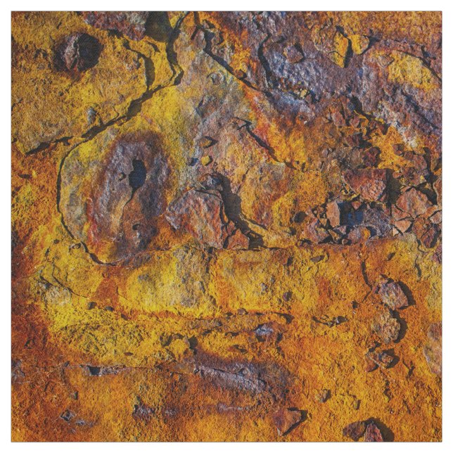 Rusted metall yta tyg (Provkarta)