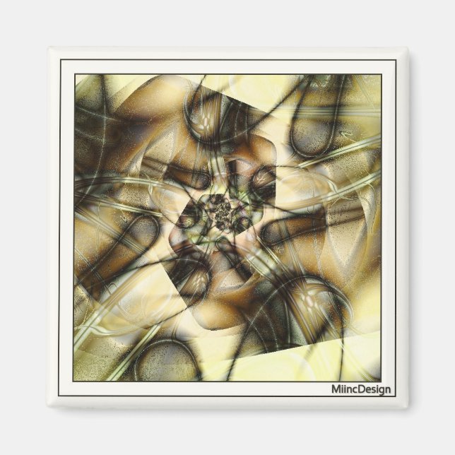 Rusted Paperclips Magnet (Framsidan)