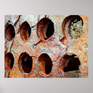 Rusted Performance Metall Poster