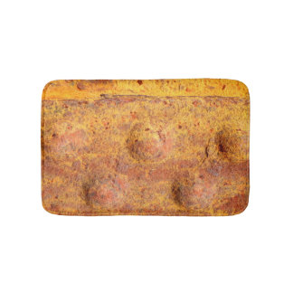 Rusted Riveted Metall Bath Mat Badrumsmatta