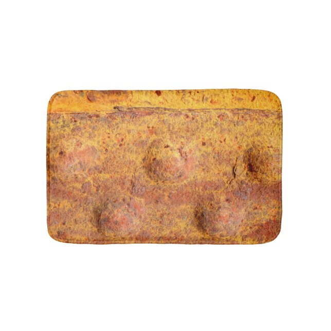 Rusted Riveted Metall Bath Mat Badrumsmatta (Framsidan)