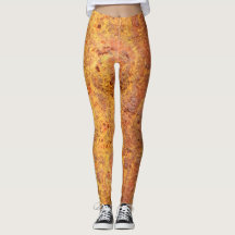 Rusted Riveted Metall Leggings