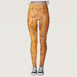 Rusted Riveted Metall Leggings