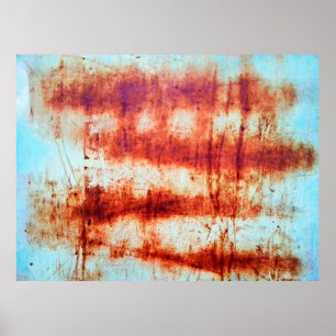 Rusted struktur poster