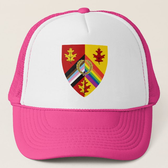 Rusted Woodlands Pride Hat Keps (Framsida)