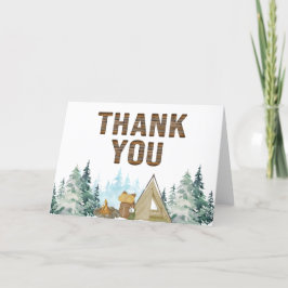 Rustic A Little Camper Baby Shower Tack Kort