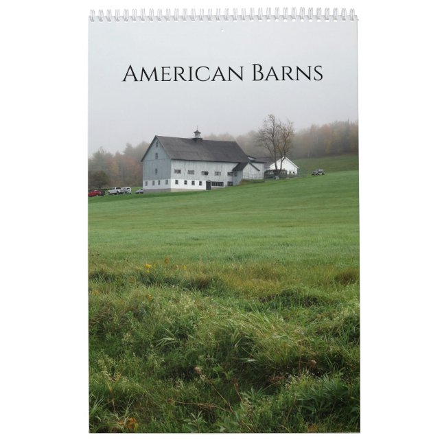 Rustic American Barns Calendar Kalender (Omslag)