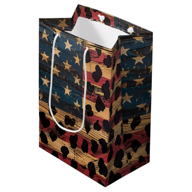 Rustic American Flag Leopard Print (4) (Framsidan Vinklad)