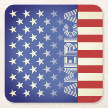 Rustic American Temed underlägg