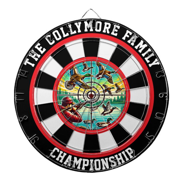 Rustic Ankor i Rörelse Artwork Darttavla (Framsidan)