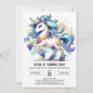 Rustic Anpassningsbar Horse Birthday Inbjudningar