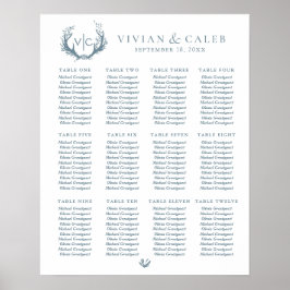 Rustic Antlers med Blommigt andedräkt | Sittdiagra Poster