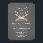 Rustic Antlers Ribbon Chalk Bachelor Party Inbjuda Inbjudningar<br><div class="desc">Rustiska vattenfärgskantrar och bandesign på en svart bakgrund av krita. Gentlmen's Natt på Town för att fira brudgummen. Använda Anpassa verktyg om du vill lägga till din information. Mer information finns i min Bachelor Party-samling.</div>