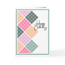 Rustic Arabesque Birthday i Pastels