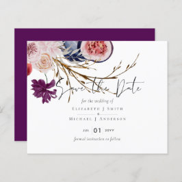 Rustic Autumn Fall Pumpkins Figs Flowers Bröllop