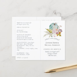 Rustic Autumn Fall Pumpkins Figs Flowers Bröllop