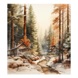 Rustic Autumn Fototryck