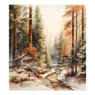 Rustic Autumn Fototryck