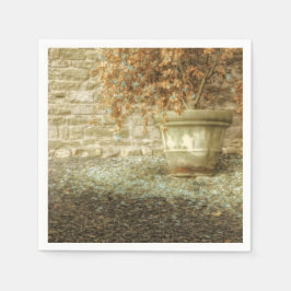 Rustic Autumn Garden Pappersservett