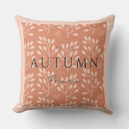 Rustic Autumn Peace I Pillow-Mysigt Fall Home Kudde