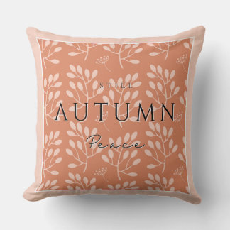 Rustic Autumn Peace I Pillow-Mysigt Fall Home Kudde
