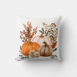Rustic Autumn Pumpkin Bouquet Kudde