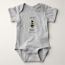 Rustic Baby Bee Baby Anpassningsbar Bodykostdräkt