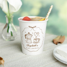 Rustic Baby bryter upp kaffe