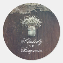 Rustic Baby's Band Mason Burk Barn Bröllop