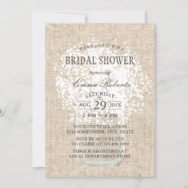 Rustic Baby's Band Mason Burk Möhippa Inbjudningar