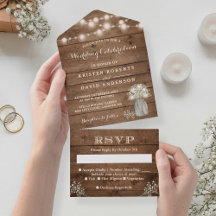 Rustic Baby's Band String Ljus Bröllop