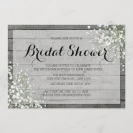 RUSTIC BABYS BREATH-MÖHIPPA INBJUDNINGAR