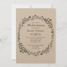 Rustic bachelorette Party. Botaniska land