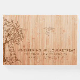 Rustic Bamboo Treehouse Airbnb Vacation Rental Gästböcker