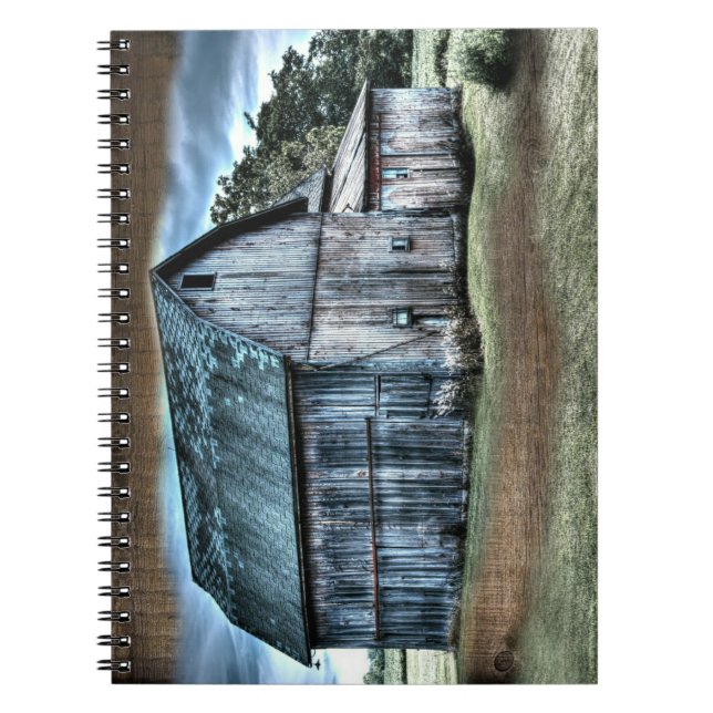 Rustic Barn Anteckningsbok (Framsidan)