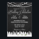 Rustic Barn Bröllop Chalkboard Vinterjul Inbjudningar<br><div class="desc">Rustic Barn Bröllop-chalkboard Vinterjulinbjudan Det här är en vacker anpassningsbar: Rustic Barn Bröllop-chalkboard-julinbjudan till vintern som är perfekt för din party i bröllop firande. Om du vill göra ytterligare anpassningar klickar du på knappen "Anpassa" och användor verktyg som är utformat för att ändra mallen. Alla textstorlekar stil, färg, kan ändras...</div>