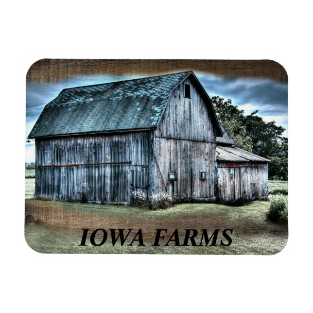 Rustic Barn Magnet (Horisontell)