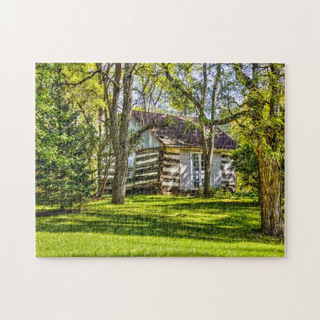 Rustic Barn Ohio. Jigszle Puzzle Pussel (Horisontell)