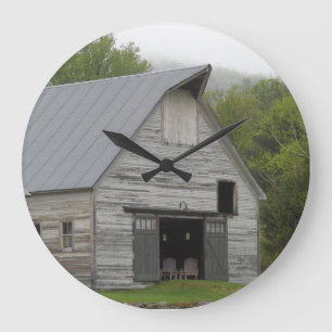 Rustic Barn-Vermont Stor Klocka