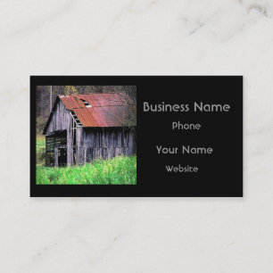 Rustic Barn Visitkort