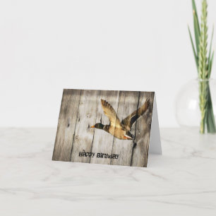 Rustic Barn Westerna Land-Vilden Anka Kort