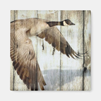 Rustic Barn Westerna Land-Vilden Anka Magnet