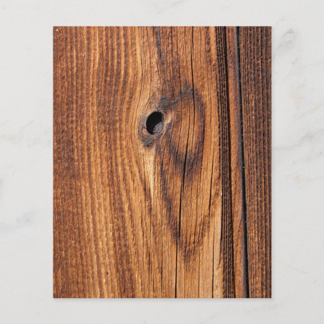 Rustic Barn Wood Grainy Scrapbook Papper (Framsida)